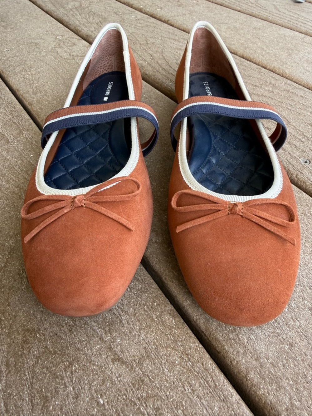 Birdies Hummingbird Mary Jane
Suede Flat (Rum) - size 9 - Picture 4 of 8